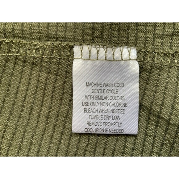 New York Laundry Womens Floral Embroidered Keyhole Flutter Peasant Blouse Size S - Picture 11 of 12